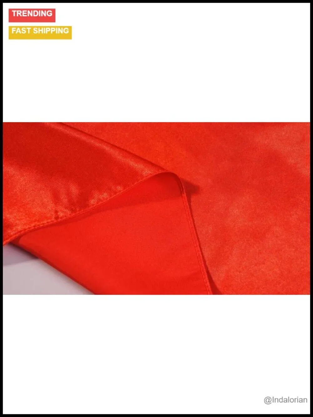 6 Pack Chiffon Square Scarves Vintage Soft Polyester Head Neck Scarf